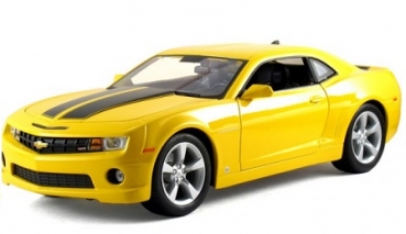 31173Y CHEVROLET CAMARO SS RS 2010 yellow 1:18