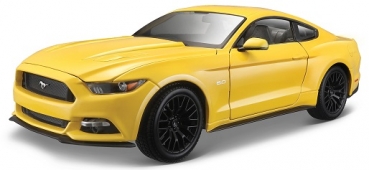 31197Y FORD MUSTANG GT 2015 yellow 1:18