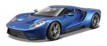 31384B FORD GT 2017 BLUE 1:18