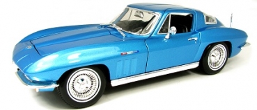 31640B Chevrolet Corvette 1965 blue 1:18