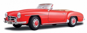 31824 Mercedes-Benz 190 SL Cabriolet 1955 Red 1:18