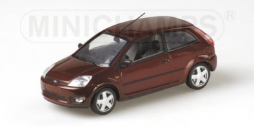 400081121 FORD FIESTA - 2002 - RED METALLIC 1:43