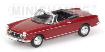 400112630 PEUGEOT 404 CABRIOLET - 1962 - RED 1:43