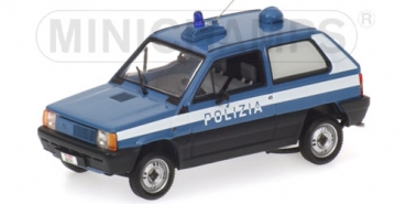 400121490 FIAT PANDA - 1980 - POLIZIA 1:43