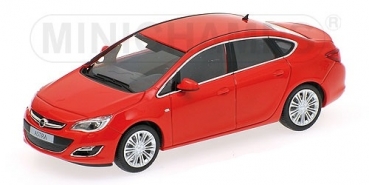 410042001  OPEL ASTRA 4-DOOR - 2012 - RED 1:43