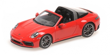 410061060 PORSCHE 911 (992) TARGA 4 GTS – 2022 – RED 1:43