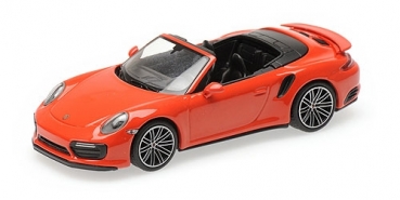 410067181 PORSCHE 911 (991.2) TURBO S CABRIOLET – 2017 – ORANGE 1:43