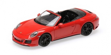 410067330 PORSCHE 911 (991.2) CARRERA 4GTS CABRIOLET – 2017 – RED 1:43