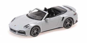 410069481 PORSCHE 911 (992) TURBO S CABRIOLET – 2019 – GREY 1:43