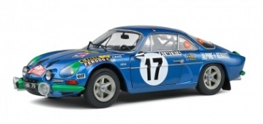 421182510 Alpine A110 1600S #17 Rallye Monte Carlo 1972  1:18