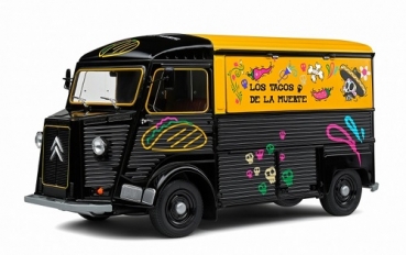 421182680 Citroen Type H Food Truck Los Tacos de la Muerte 1969  1:18
