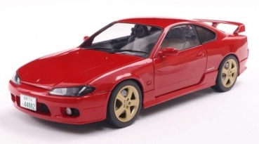 421186447	Nissan Silvia S15 Spec-R Aero 1999 Flame red	1:18