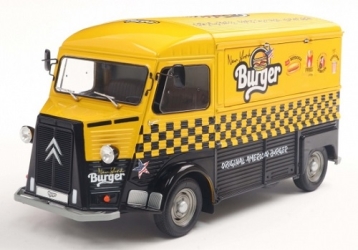 421186471	Citroen Type HY NYC BURGER 1969 yellow	1:18