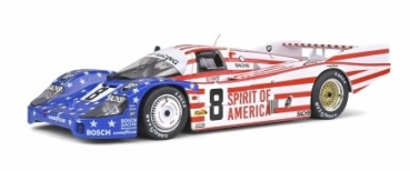 421188900 Porsche 956 LH #8 3rd 24h LeMans 1986 Stars and Stripes 1:18