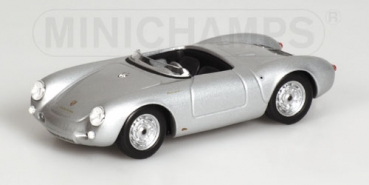 430066030 PORSCHE 550 SPYDER - 1955 - SILVER 1:43