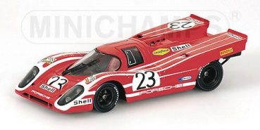 430706723 PORSCHE 917K - HERRMANN/ATTWOOD - WINNERS - TEAM PORSCHE SALZBURG - 24H LE MANS 1970  1:43