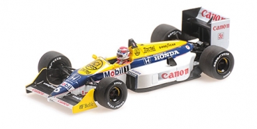 436876606 WILLIAMS HONDA FW11B – NELSON PIQUET – WORLD CHAMPION 1987 – DIRTY VERSION 1:43