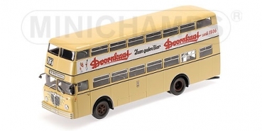 439071085 BUESSING D2U - DOPPELDECKER MIT OFFENEM HECKEINSTIEG - ´DOORNKAAT´ 1:43