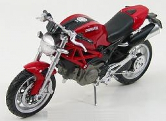 44023A Ducati Monster 1100 2010, red 1:12