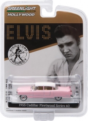 44740-C  Hollywood - Elvis Presley (1935-77) - 1955 Cadillac Fleetwood Series 60 Pink Cadillac 1:64