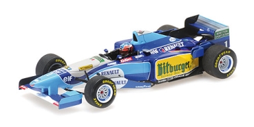 517951501	BENETTON RENAULT B195 – MICHAEL SCHUMACHER – WINNER PACIFIC GP 1995 – WORLD CHAMPION	1:43