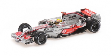 530084332 VODAFONE MCLAREN MERCEDES – MP4/23 – LEWIS HAMILTON – WORLD CHAMPION 2008 – BRAZIL GP	1:43