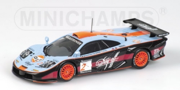 530174302 MC LAREN F1 GTR ´DAY OFF´ - NIELSEN/BSCHER - TEAM GULF RACING/GTC - FIA GT NÜRBURGRING 4H 1997  1:43