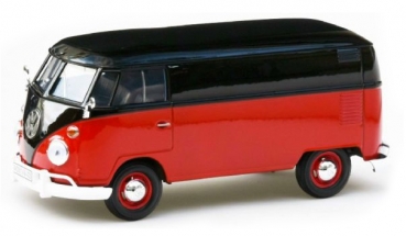 79342R VW T1 Transporter red/black 1:24