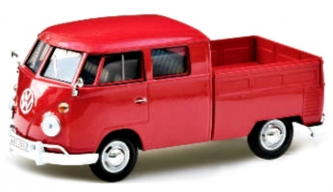 79343R VW T1 Doppelkabine Pritsche red 1:24