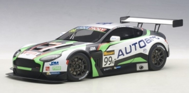 81507 ASTON MARTIN V12 VANTAGE BATHURST 12HRS ENDURANCE RACE 2015 MERLIN/VENTER/YU #99 1:18