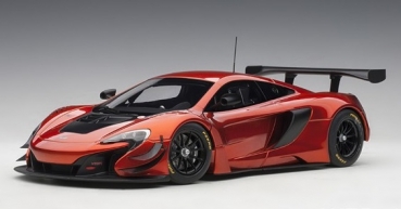 81642 McLAREN 650S GT3 (VOLCANO ORANGE/BLACK ACCENTS) 1:18