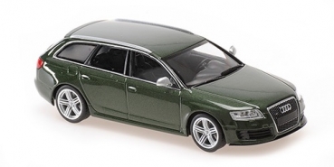 940017210 AUDI RS 6 AVANT – 2007 – GREEN METALLIC 1:43