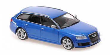 940017211 AUDI RS 6 AVANT – 2007 – BLUE METALLIC 1:43