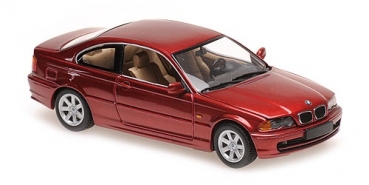 940028320 BMW 3ER COUPE (E46) – 1999 – RED METALLIC 1:43
