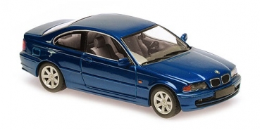 940028321 BMW 3ER COUPE (E46) – 1999 – BLUE METALLIC 1:43