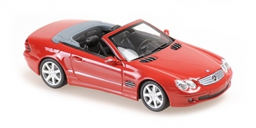 940031031 MERCEDES BENZ SL CLASS (R230) – 2001 – RED 1:43