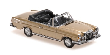 940038130	MERCEDES-BENZ 280 SE 3.5 CABRIOLET (W 111) – 1970 – GOLD METALLIC	1:43