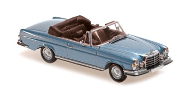 940038131	MERCEDES-BENZ 280 SE 3.5 CABRIOLET (W 111) – 1970 – BLUE	1:43