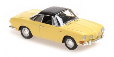 940050220 VOLKSWAGEN KARMANN GHIA 1600 – 1966 – YELLOW/BLACK 1:43