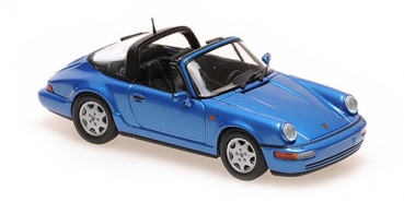 940061362 PORSCHE 911 TARGA (964) – 1991 – BLUE METALLIC 1:43