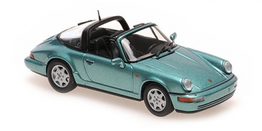 940061364 PORSCHE 911 TARGA (964) – 1991 – GREEN METALLIC 1:43