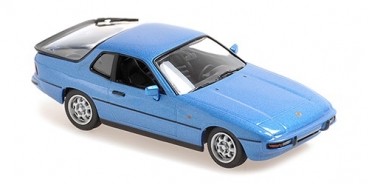 940062122 PORSCHE 924 – 1984 – BLUE METALLIC 1:43