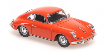 940064304 PORSCHE 356 B COUPE - 1961 - ORANGE 1:43