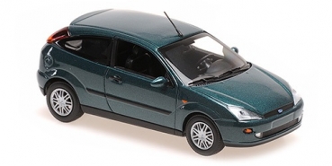 940087001 FORD FOCUS 2-DOOR – 1998 – GREEN METALLIC 1:43