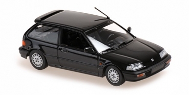 940161501 HONDA CIVIC – 1990 – BLACK 1:43