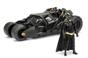 253215005 Batmobile Tumbler with Diecast Batman Figure - The Dark Knight (2008) 1:24