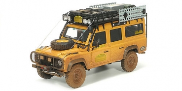 ALM810309 LAND ROVER DEFENDER 110 - CAMEL TROPHY - DIRTY VERSION 1:18