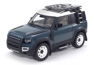 ALM810702 LAND ROVER DEFENDER 90 – 2020 – TASMAN BLUE	1:18