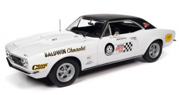 AMM1275 Chevrolet Camaro SS (Baldwin Motion) Ermine White 1:18