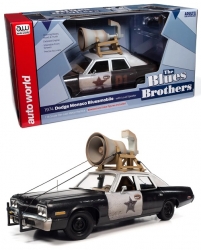 AWSS133 Brothers 1974 Dodge Monaco Police Pursuit 1:18